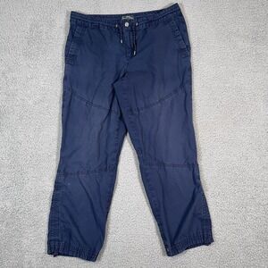 Y2K Lauren Ralph Lauren Active Joggers‎ Womens 8 Blue Activewear Athleisure LRL